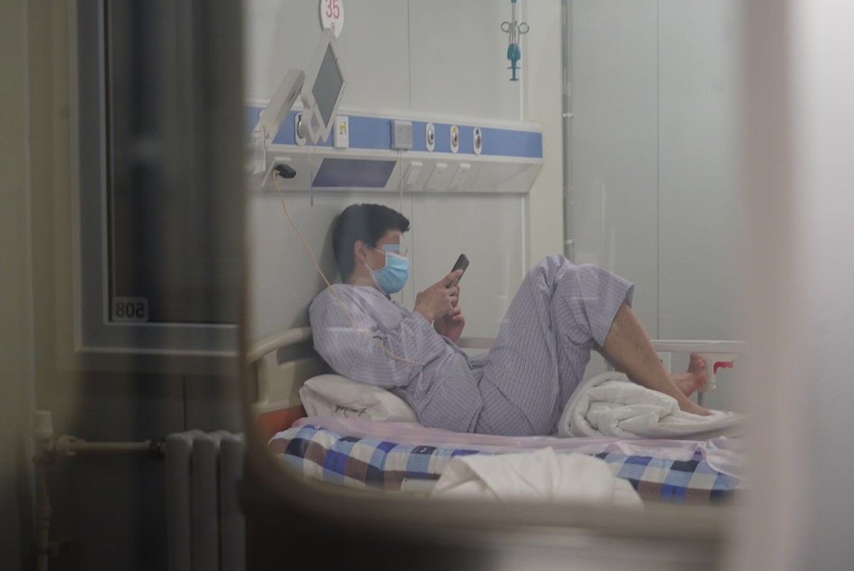 病房内部画面公开记者探访北京地坛医院隔离病区