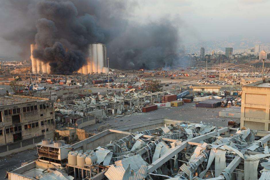 黎巴嫩贝鲁特港口爆炸事件已致158人死亡 