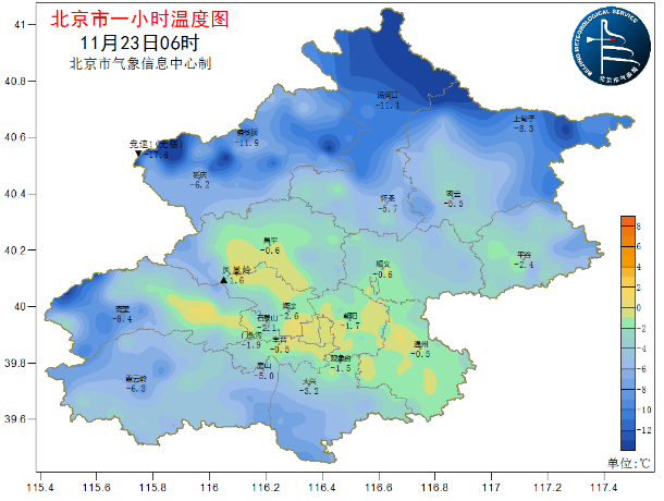 北京11月23日天气预报 羽绒服护身 今早气温 3到1 出门要防寒 千龙网 中国首都网