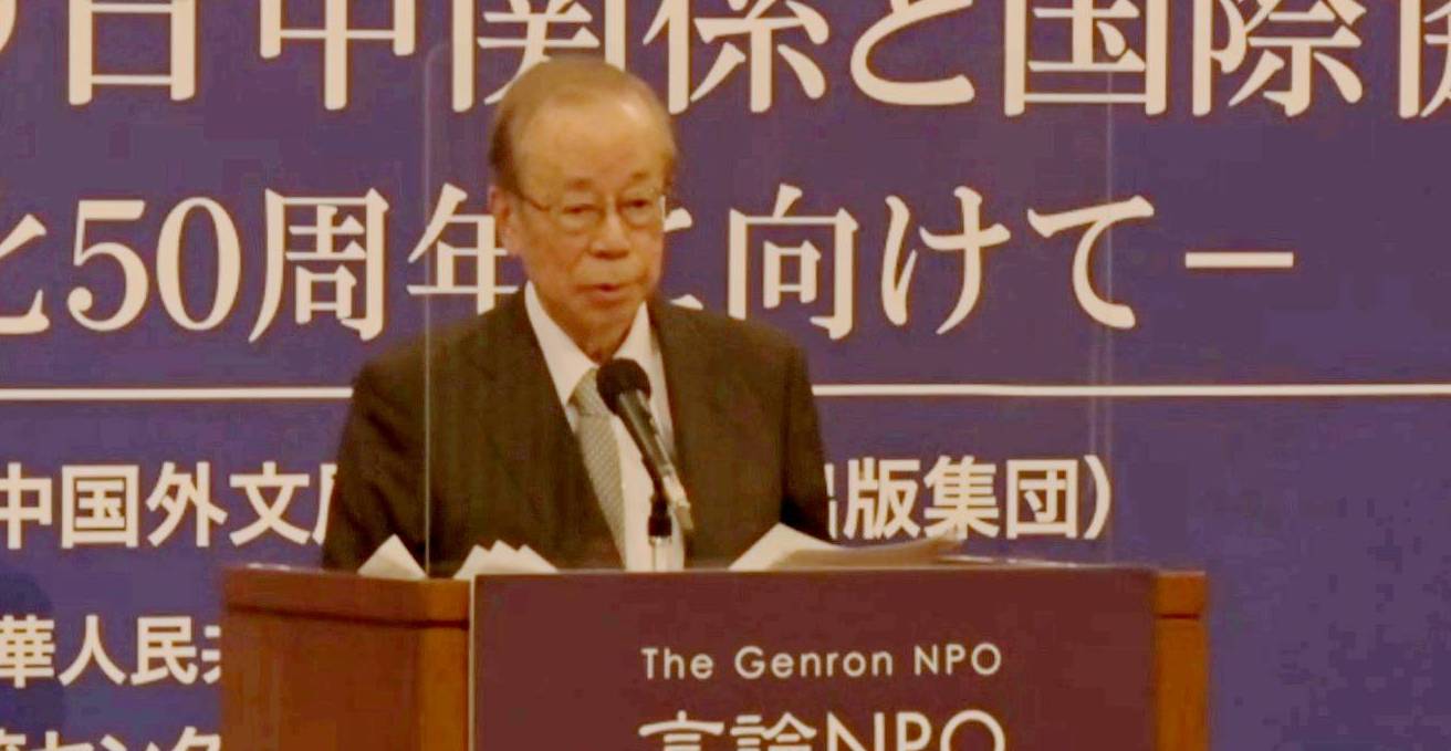 日本前首相福田康夫：鼓吹日美和中国对抗，是愚者的思维方式
