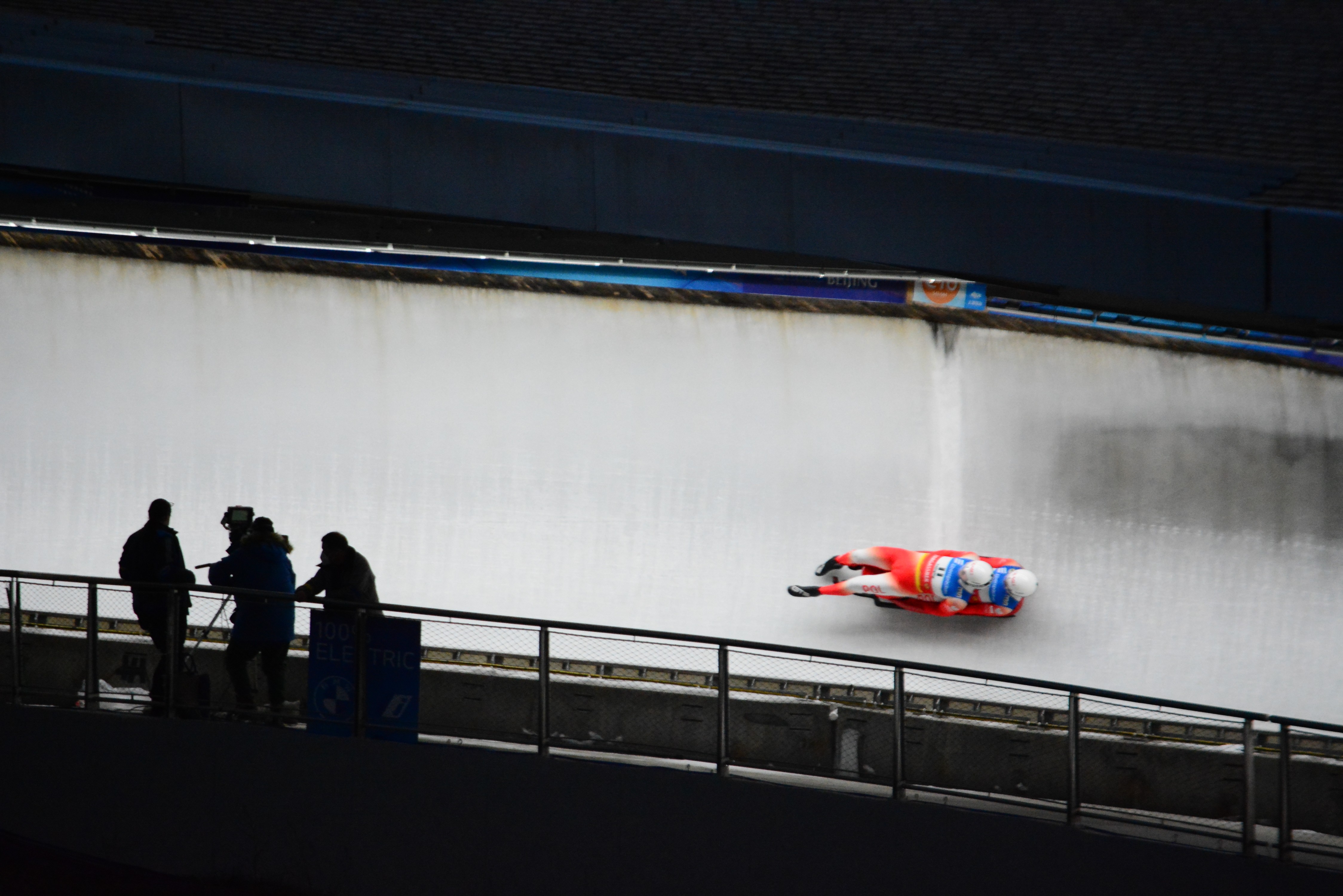 北京冬奥会国际测试赛进行首场带观众测试