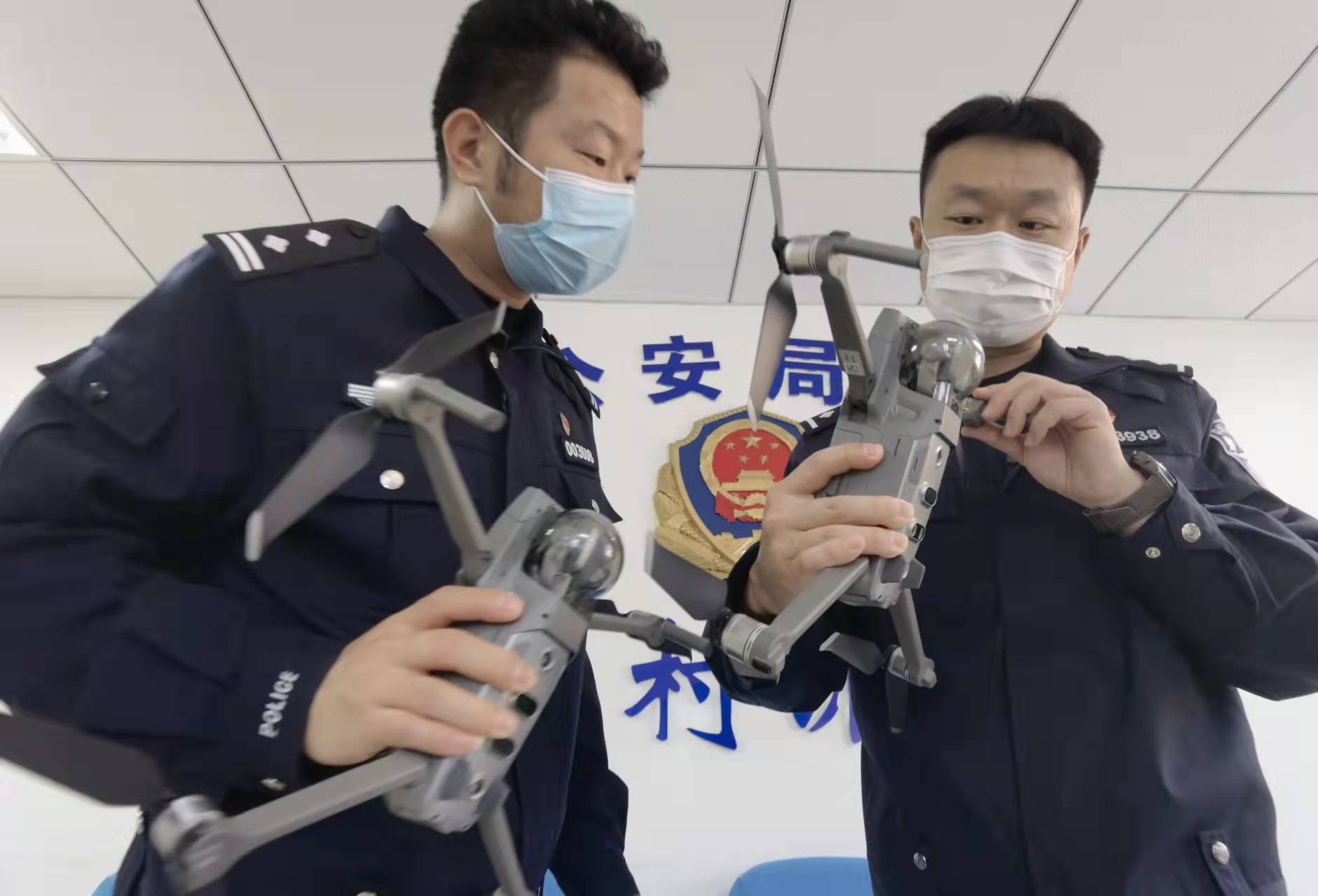 北京警方近期查处两起无人机“黑飞”行为 刑事拘留4人