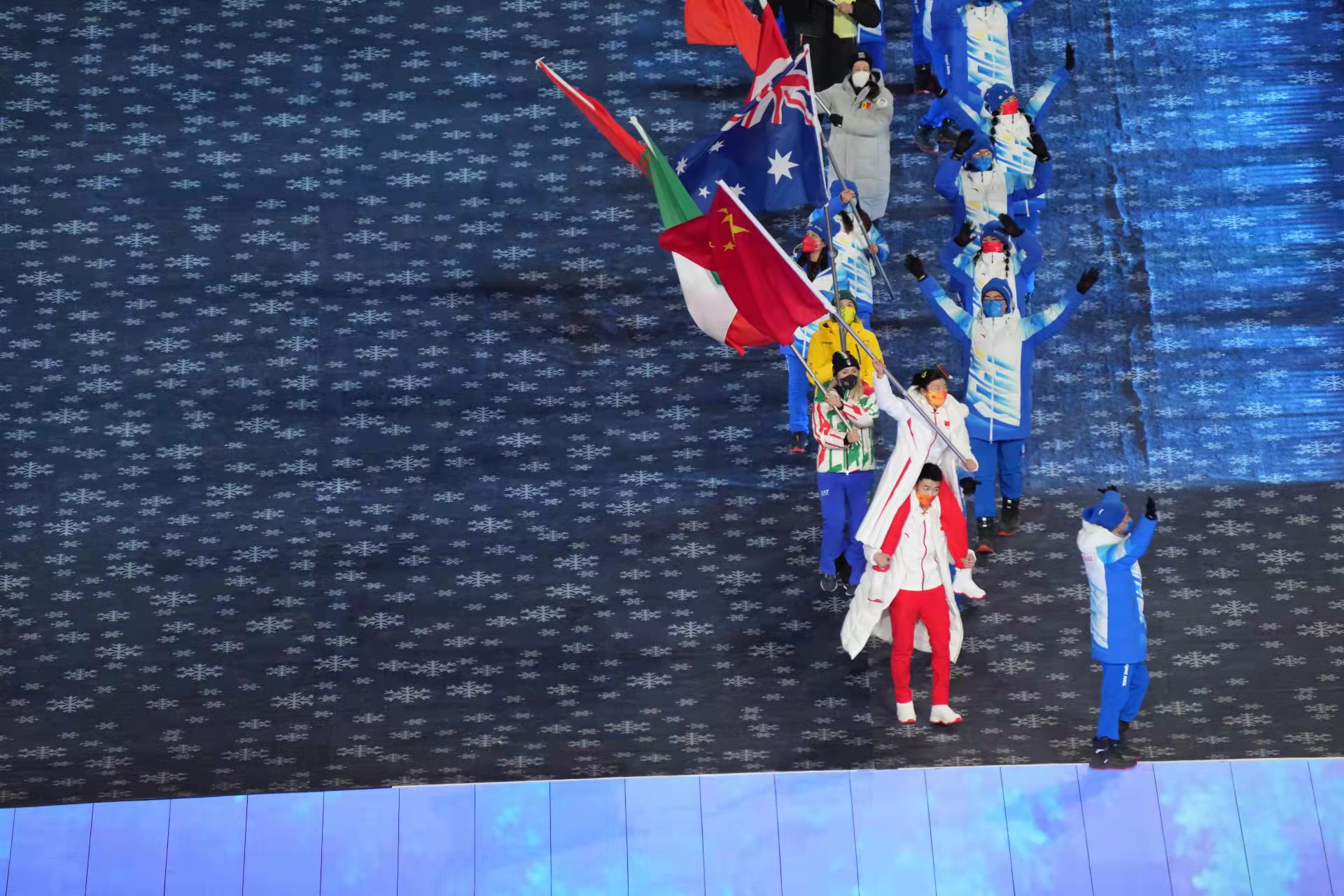 高価値 世界の国旗 万国旗 朝鮮民主主義人民共和国 140×210cm(a 